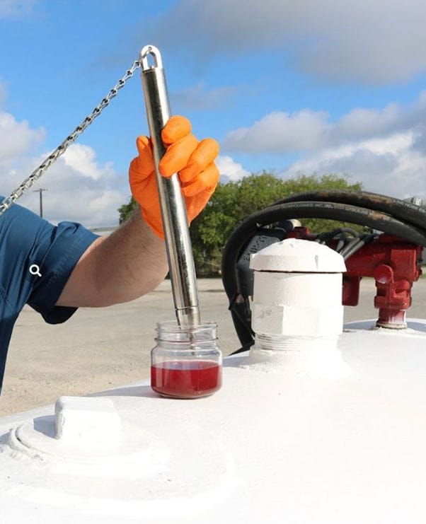 Testing the quality of diesel fuel