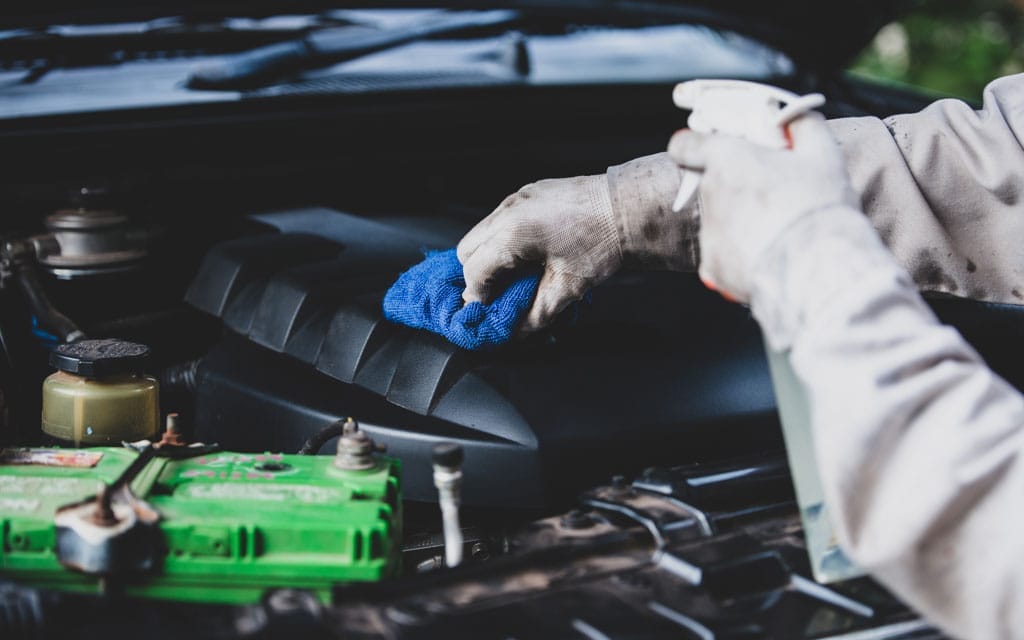 Degreasing machinery with Petro Buster