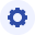 icon-circle-gear Icon - circle with gear